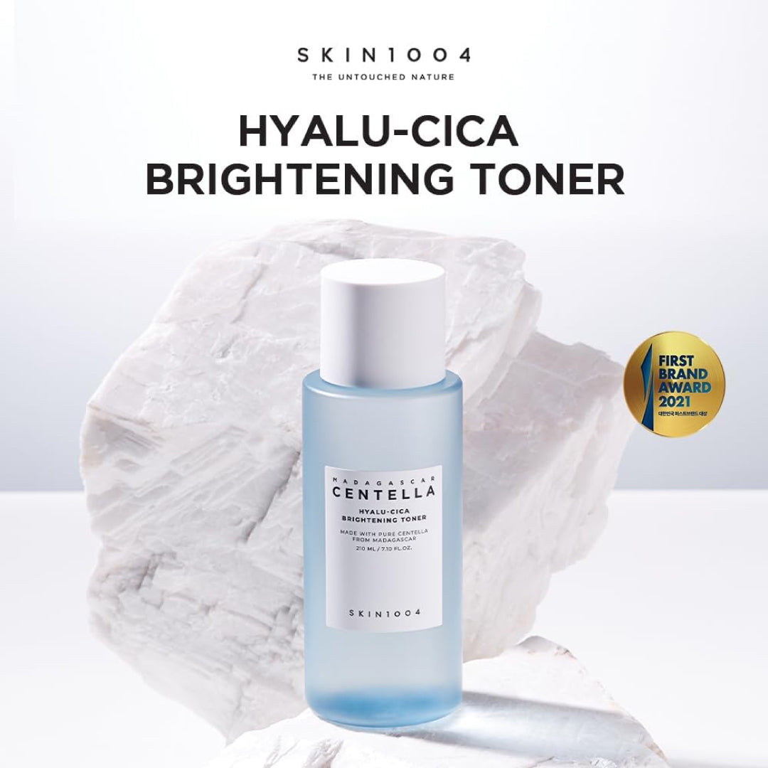 SKIN1004 Hyalu-CICA Brightening Toner with AHA + LHA (210ml)