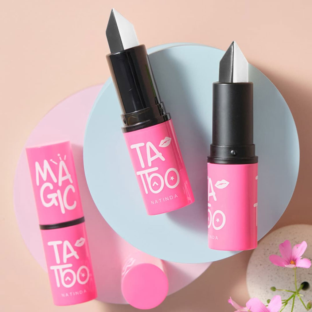 Pink lipstick