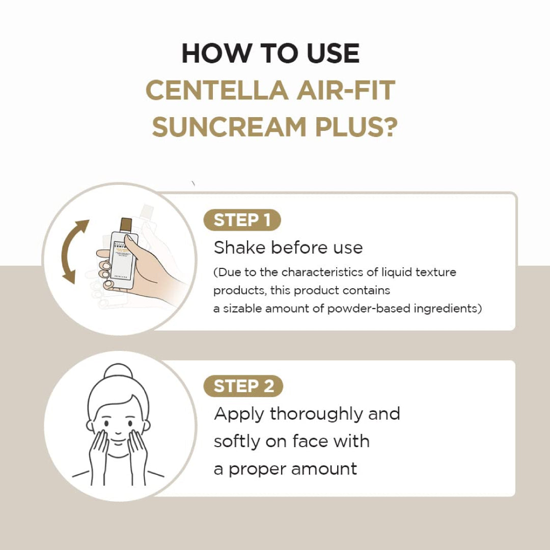 SKIN1004 Centella Air-fit Suncream Plus SPF 50+ PA++++ (50ml)