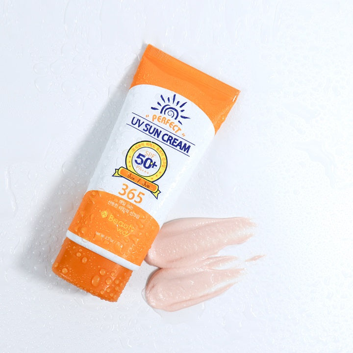 BeautyWay Perfect UV Sun Cream SPF50+ PA+++ 70g – Korean No White Cast Sunscreen