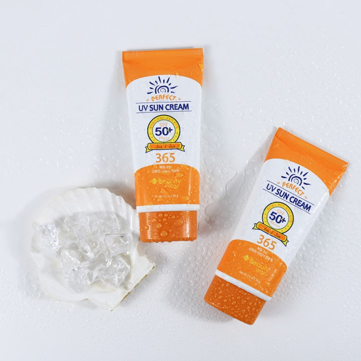 BeautyWay Perfect UV Sun Cream SPF50+ PA+++ 70g – Korean No White Cast Sunscreen