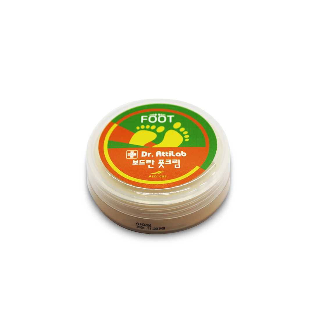 Atticos Bodran Foot Cream 100g – Korean Cracked Heel & Dry Foot Repair Cream