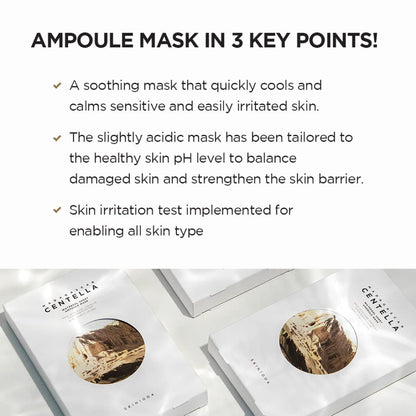 SKIN1004 Madagascar Centella Watergel Sheet Mask (5-Pack)