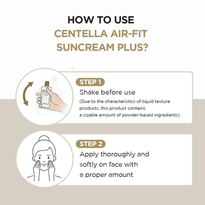 SKIN1004 Centella Air-fit Suncream Plus SPF 50+ PA++++ (50ml)