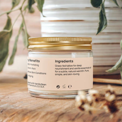 Grass-Fed Whipped Tallow Balm — Nature’s Healing Hydration